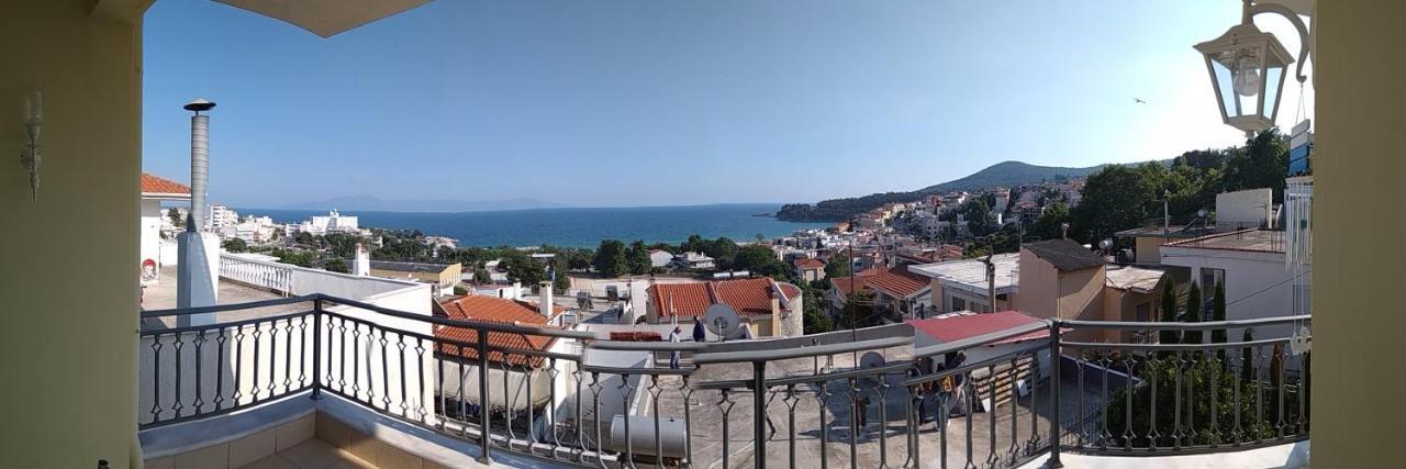 Great Sea View Apartment Kavala Esterno foto